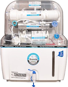 Samta 15 Litre Aqua 14 Stage RO+UV+TDS+UF+5 Mineral Level Water Purifier price in India.