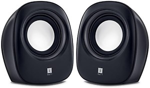 iBall Sound Wave Soundwave2 Multimedia USB 2.0 Subwoofer Speakers with Stereo Sound - Compatible - (PC, Laptop and Tablet) (1 W, Black) price in India.