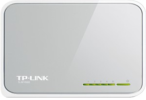 TP-LINK TL-SF1005D 5-Port 10/100Mbps Desktop Switch price in India.