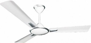 Crompton Aura Premium 1200 mm 3 Blade Ceiling Fan  (New White, Pack of 1) price in .