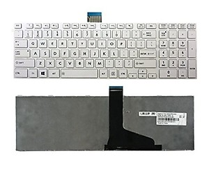 SellZone Laptop Keyboard Compatible for Satellite C850 C850D C855 C855D White price in India.