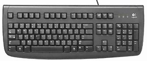 Logitech 967738-0403 Keyboard (Black) price in India.