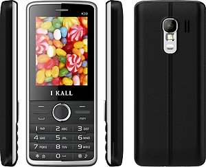 I KALL K39 Blue Dual Sim mobile with neckband price in India.