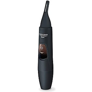 Beurer HR 2000 Precision Cordless Nose, Ear & Eyebrow Trimmer Extra comb attachment with 3/6 mm, vertical stainless steel blade ,Battery-powered with 3 years warranty. price in India.