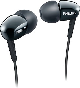 Philips Rich Bass SHE3900BK/00 In Ear Headphones - Black Without Mic price in India.