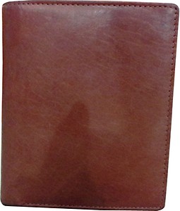 ALW Leather Wallet For Men Brown price in India.