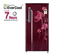 LG Direct Cool 190 L Single Door Refrigerator (GL-B205KSHP, Scarlet Heart) price in India.