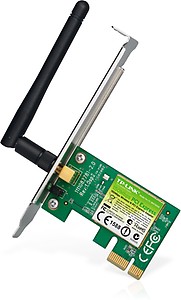 TP-Link TL-WN781ND 150Mbps Wireless N PCI Express Adapter | 2dBi Detachable Omni Directional (RP-SMA) | Compatible with Windows 8.1/8/ 7/ Vista/XP (32/64bits) price in India.