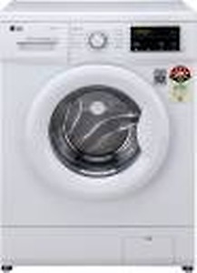 LG 6.5 kg with Steam and Smart Diagnosis Fully Automatic Front Load Washing Machine with In-built Heater White  (FHM1065SDW) price in India.