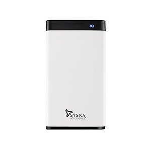 Syska Power Pro 120 - 12000 mAh Power Bank (Black) price in India.