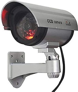 Easydesk Security CCTV False Outdoor CCD Camera Fake Dummy Security Camera Waterproof with IR Wireless Blinking Flashings price in India.