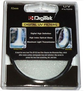 DIGITEK® (UV52) 52 mm UV Filter with Slim Frame for DSLR Camera Lens Protection from UV Rays, dust & Scratches price in India.