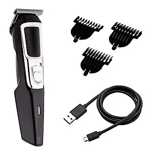 Neel KB-2022 USB Rechargeable Cordless Beard and Hair Trimmer For Men (Black) price in India.