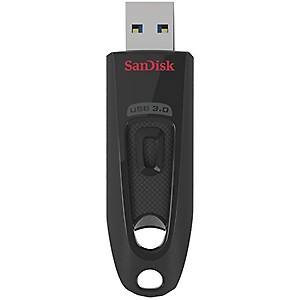 Sandisk Ultra USB flash drive, 32 GB, Black (SDCZ48-032G-A46) price in India.