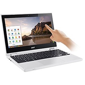 Newest Flagship Acer R11 11.6" IPS HD 2-in-1 Convertible Touchscreen Chromebook - Intel Quad-Core N3160 1.6GHz, 4GB RAM, 32GB SSD, 802.11ac, Bluetooth, HD Webcam, HDMI, USB 3.0, Chrome OS - White price in India.