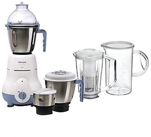 Philips HL1643/06 Mixer Grinder (White and Blue)  price in India.