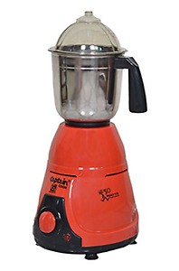 Captain Cook 550 W Mixer Grinder For Dry/Wet Grinding With 3 Jars(Red) price in India.