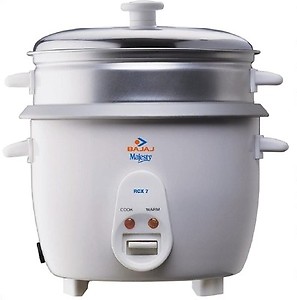 Bajaj 1.8 L RCX-5 Rice Cooker White price in India.