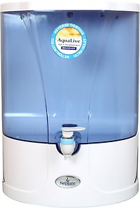 Aqualive Neptune 10 L RO + UV +UF Water Purifier (White) price in India.