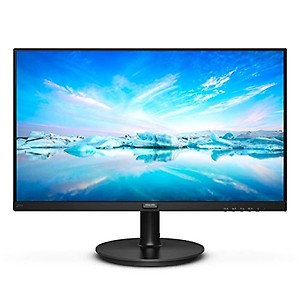 Philips 271V8/94 27"(68.58 cm) 1920 x 1080 Pixels IPS Panel Smart Image LCD Monitor with LED Backlight, VGA & HDMI Connectivity, FHD, 4ms Response time, 75Hz Refresh Rate, Flicker Free, Black price in India.