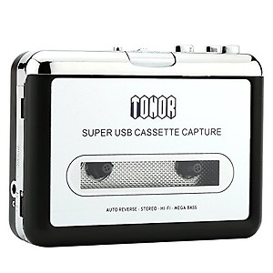 Microware Cassette to MP3 Converter Tape to Music Player Digital Audio Recorder Convert to MP3 Save into USB Flash Drive with USB Cable price in India.