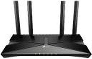 TP-Link Next-Gen Wi-Fi 6 AX3000 Mbps Gigabit Dual Band Smart Wireless Router, OneMesh Supported, Dual-Core CPU,HomeShield, Ideal for Gaming Xbox/PS4/Steam, Plug and Play (Archer AX53), Black price in India.
