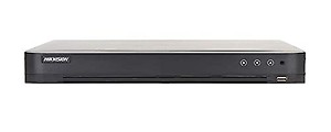 HIKVISION 8MP 4K 4 Channel DVR DS-7204HTHI-K1 with HDMI, Black price in India.