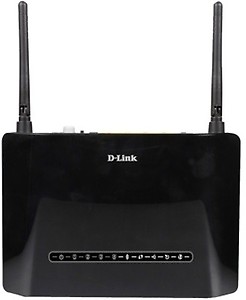 D-Link 2750U/IN/I Wireless-N ADSL2 Router (Black) price in India.