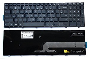 Lap Gadgets Laptop Keyboard for Dell Inspiron 17 (5758) PN: JYP58 US INTL price in India.