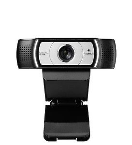 Logitech C930-E Full HD 1080p/30fps Video Calling, Light Correction, Autofocus, 4X Digital Zoom, Privacy Shade Business Webcam Works with Skype, Chrome, Black (960-000971) price in .