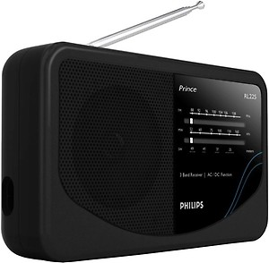 Philips Rl226 Fm Radio Power On And Off Volume Control Tuning Control Radio price in India.