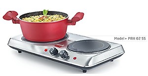 Prestige Electric Stove Radiant Cook top(all utensils friendly ) -PRH 02 SS price in India.