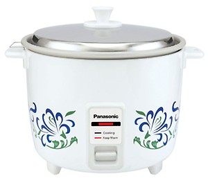 Panasonic SR-WA10 450-Watt Automatic Rice Cooker 2.7 liters price in India.