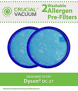 ELECTROPRIME 1* Pre Filter + 1*Post Washable Filter Compatible for Dyson DC27 Vacuum Cleaner Accessories price in India.