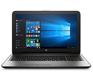 HP 15-AY543TU 15.6-inch Laptop (Core i3-6006U/4GB/1TB/Windows 10 with Pre-Installed MS Office Home and Student 2016/Integrated Graphics), Silver price in India.
