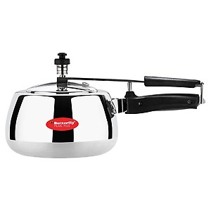 Butterfly Pearl Plus 5L Induction Based Aluminium Inner Lid Pressure Cooker price in India.
