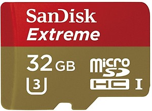 SanDisk Extreme 32 GB Extreme SDHC Class 10 60 MB/S Memory Card price in India.