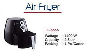 FARM HOT Air Fryer 1400 Watts, 2.5 LTR Black price in India.