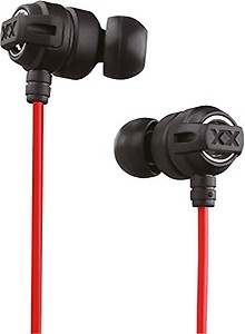 JVC HAFX1X Wired Headphone Without Mic (Red) price in India.