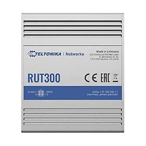 RUT300 - Industrial Ethernet Router - 1 WAN /4 LAN 10/100 Mbps/Open VPN/USB / 2 DIO / 7-30 VDC/RMS price in India.