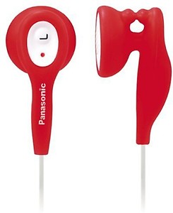 Panasonic RP-HV21 Bluetooth without Mic Headset  (Red, On the Ear) price in India.