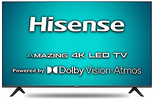 Hisense 126 cm (50 inch) 2Yr Warranty 4K Ultra HD Android Smart LED TV With Dolby Vision and ATMOS, 50A71F price in India.