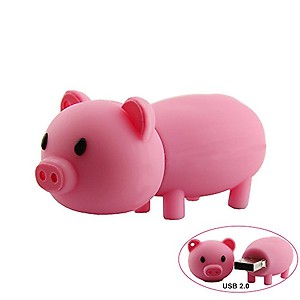 Quace 32 GB Pink Pig Fancy USB Pen Drive price in India.