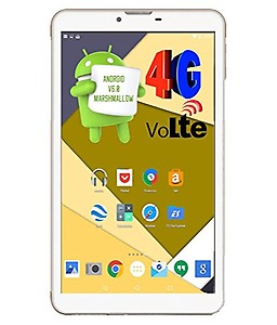 Ikall N4 Tablet (7 inch, 16GB, 4G + LTE + Voice Calling), White price in India.