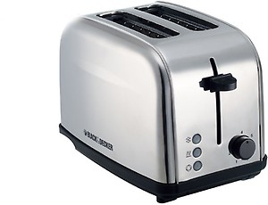 Black and Decker ET222 2 SLICE STAINLESS STEEL TOASTER price in India.