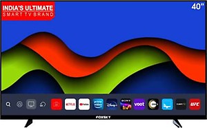 Foxsky 101.6 cm (40 inch) Full HD LED Smart TV, 2K Series 40FSFHS, Black price in India.