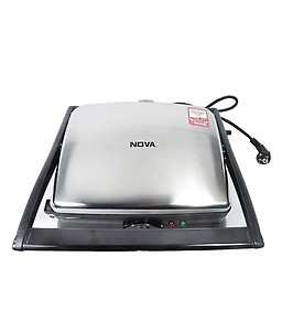 Nova NGS-2451 - Works as Electric Grill PAN + Sandwich and Snack Maker price in India.