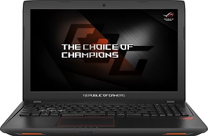 ASUS ROG Core i7 7th Gen 7700HQ - (8 GB/1 TB HDD/128 GB SSD/Windows 10 Home/4 GB Graphics/NVIDIA GeForce GTX 1050Ti) GL553VE-FY168T Gaming Laptop  (15.6 inch, Black, 2.5 kg) price in India.