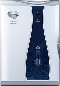 HUL Pureit Classic G2 Mineral RO + UV 6 Stage Table Top/Wall Mountable White & Blue 6 litres Water Purifier price in India.