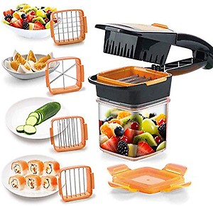 Smart Shop Brandshoppy 5 in 1 Multi-Function Vegetable Chopper with Container price in India.